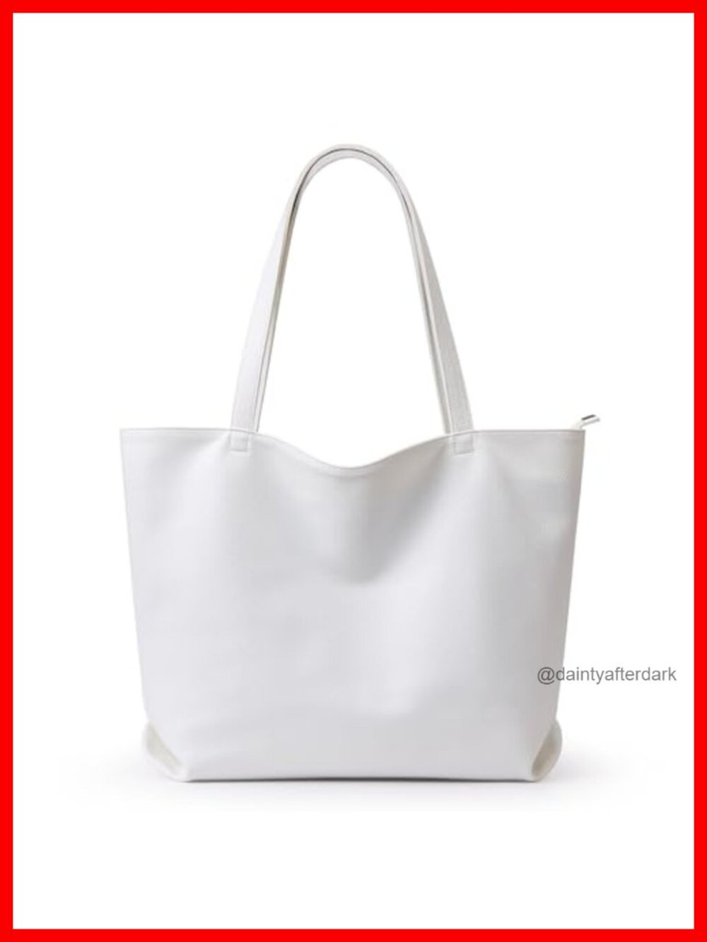 Soft Vegan Leather Tote Bag Large Hobo Zipper Purse Women
